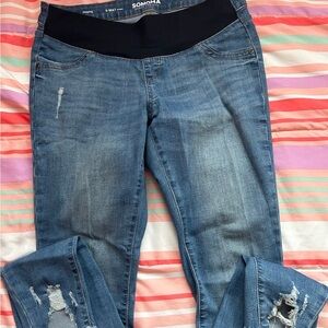 Sonoma Blue Jeggings maternity
